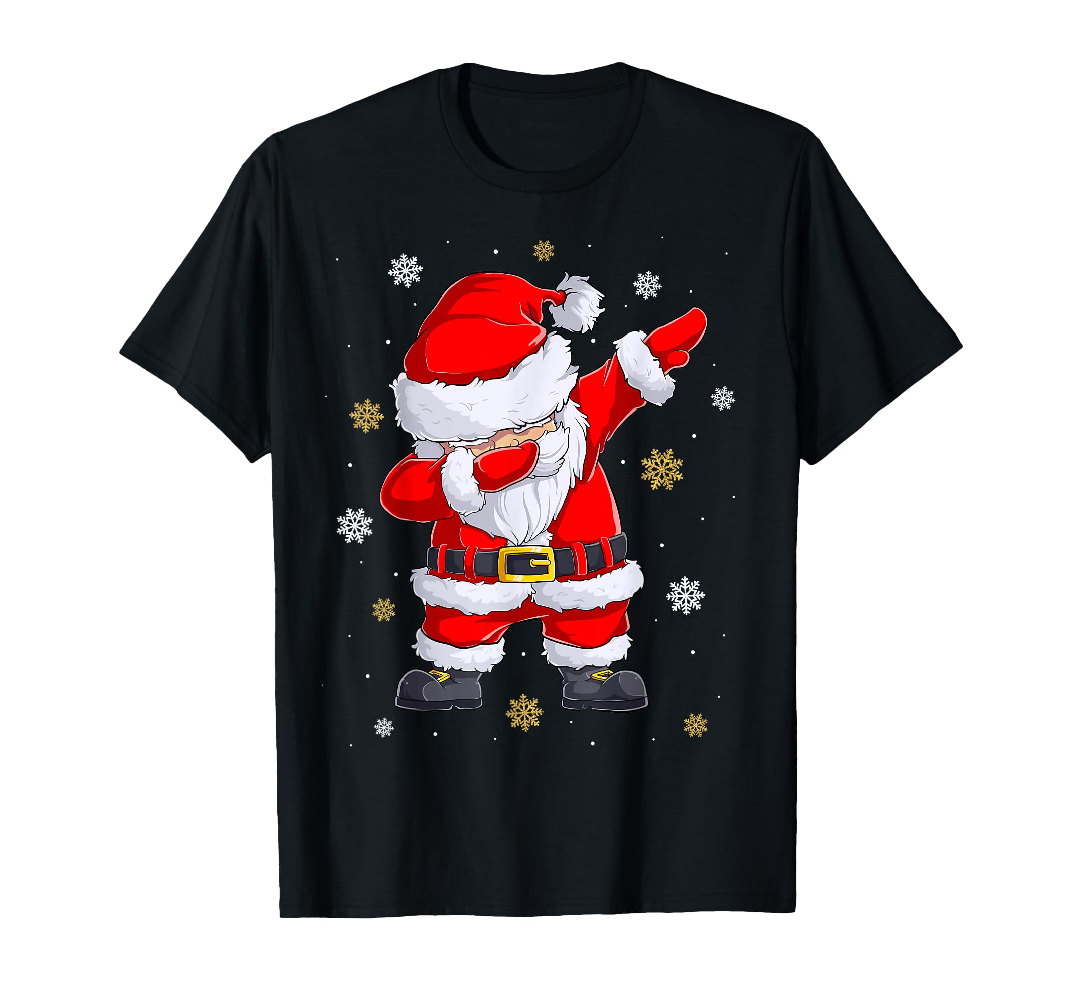 Dabbing Santa Claus Saint Nicholas Christmas T-Shirt