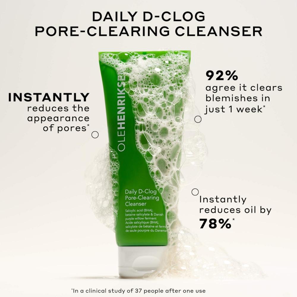 Olehenriksen Daily D Clog Pore Clearing Cleanser 5 Oz 148 Ml