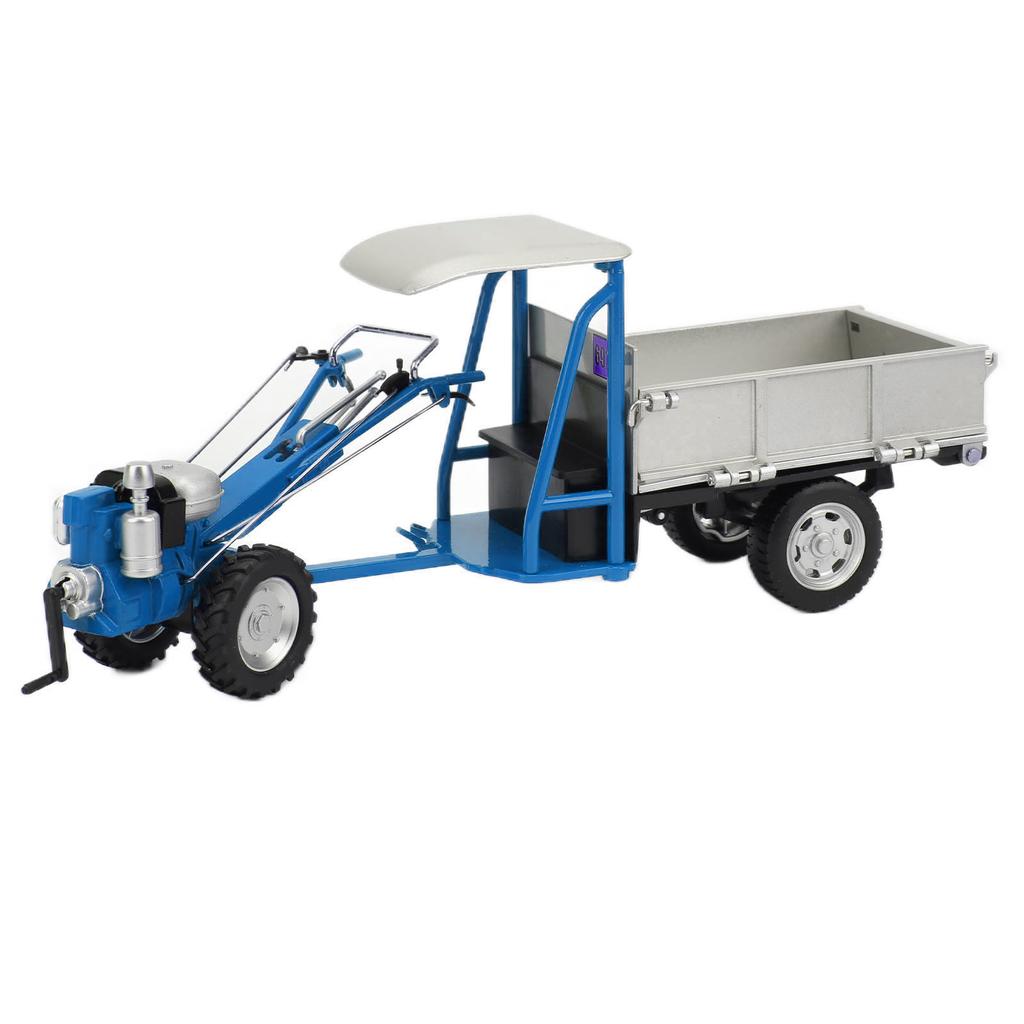 1Celsius16 Simulation Agriculture Walking Tractor Alloy Static Agricultural Tractor Model Toy for Children