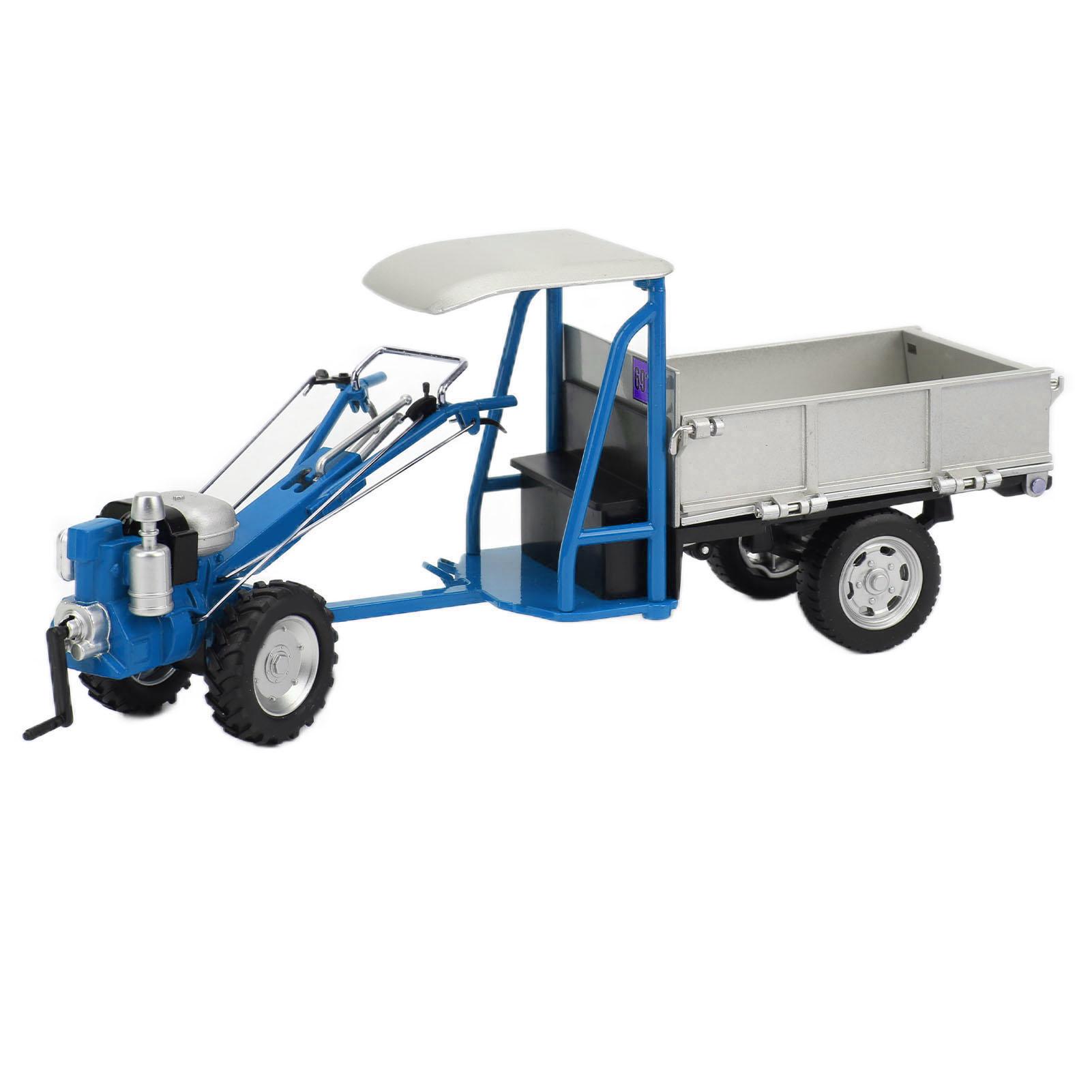 1Celsius16 Simulation Agriculture Walking Tractor Alloy Static Agricultural Tractor Model Toy for Children