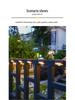 Solar Waterproof Outdoor Step Lights for Gardens, Courtyards, Railings, and Fences