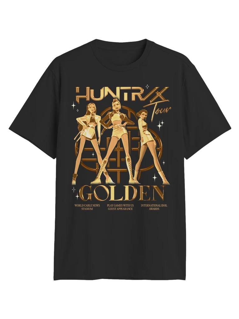 Americanstyle New Mens Tshirt Kpop Demon Hunter Tiger Bird Demon Hunter Tiger Print Tshirt Harajuku Style Streetwear Unisex