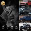 Upgraded Jeep Hood Latches With Keys, Hood Latch For 2018-2025 Jeep Wrangler JL JLU 4XE Jeep Gladiator JT, Anti-Theft Hood Lock Catch Latches
