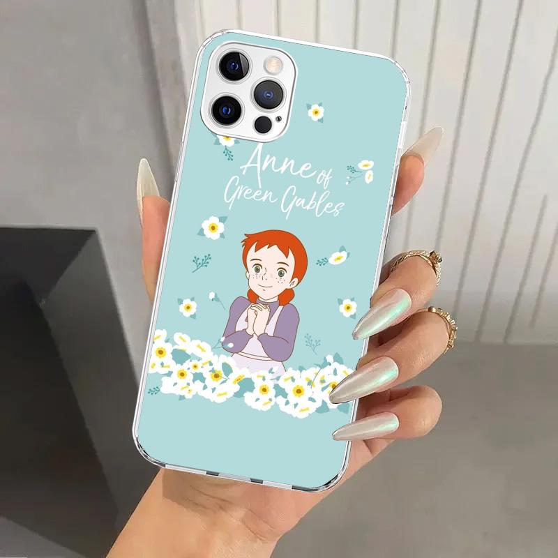 A-Anne Of Green Gables Shirley Phone Case for Iphone 17 Air 16 15 Plus 14 13 Mini 12 11 Pro Max 16E 7 8 SE 2020 Soft Funda Print