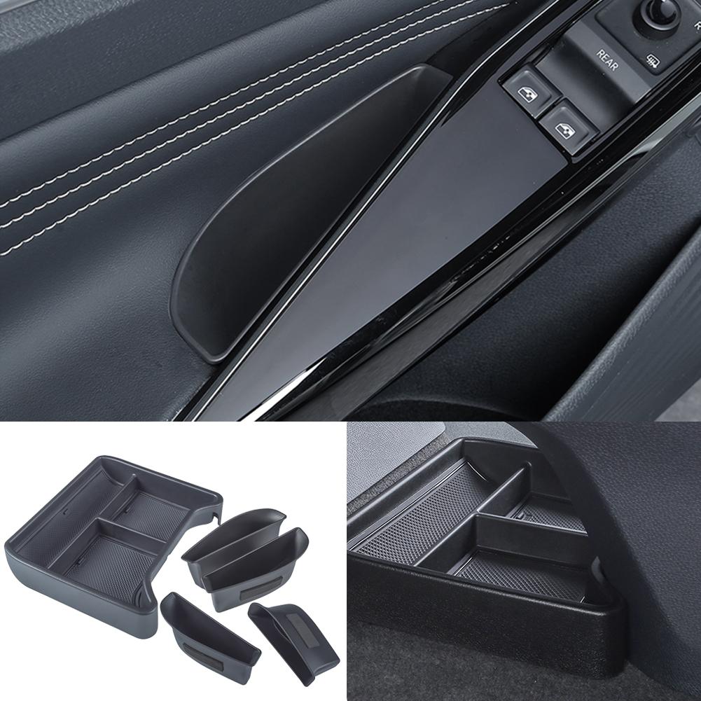 For Volkswagen VW ID3 ID4 X ID6 Crozz Door Handle Storage Car Tray Interior Box Armrest Accessories Holder Door Organizer U0S3