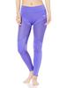 Mizuno Thermal Charge Long Tights Simply Size Track and Field Running Wear Women's (J2MB1770), Purple, L,