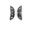 2PC Steering Wheel Control Switch Button Kit Replacement Fit for Mercedes-Benz W220 S430 S500 S600 CL500 CL600 (Black)