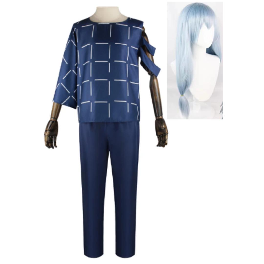 Mahito Cosplay Anime jjk Tērpi Parūka
