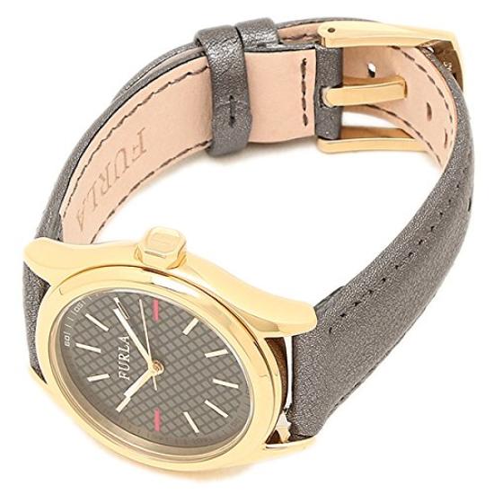 EVA 35MM Quartz Metallic Black Metallic Black FURLA 866599 R4251101501 [Furla] Women's [Item]