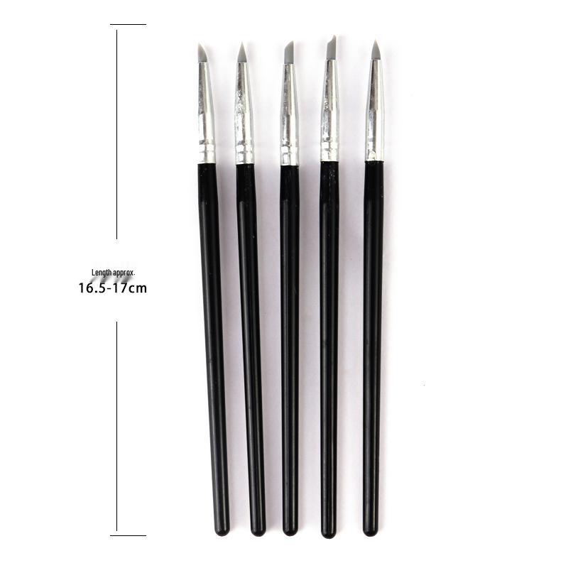 Silicone Double-Ended Dotting & Pressing Pen for Clay Sculpting