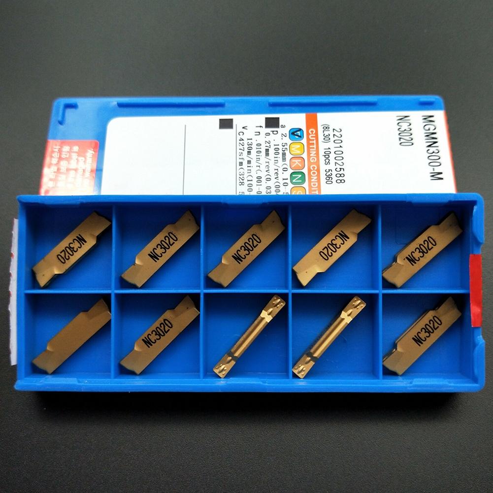 3.0mm MGMN300-M Insert Carbide Cutting For MGEHR Grooving