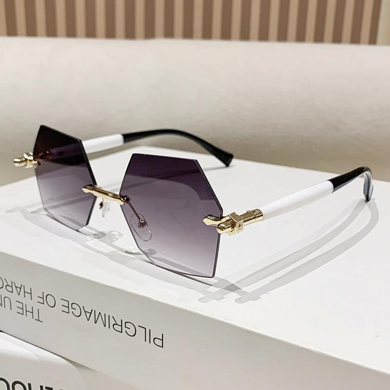 Geometric Polygon Sunglasses For Men With Uv400 Protection Stylish Outdoor Fashion Accessory