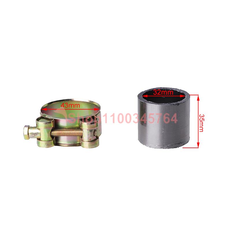 Motorcycle High Quality Exhaust Muffler for New BBR China KAYO BSE Apollo Pit Bicycle Motocross 110cc 125cc