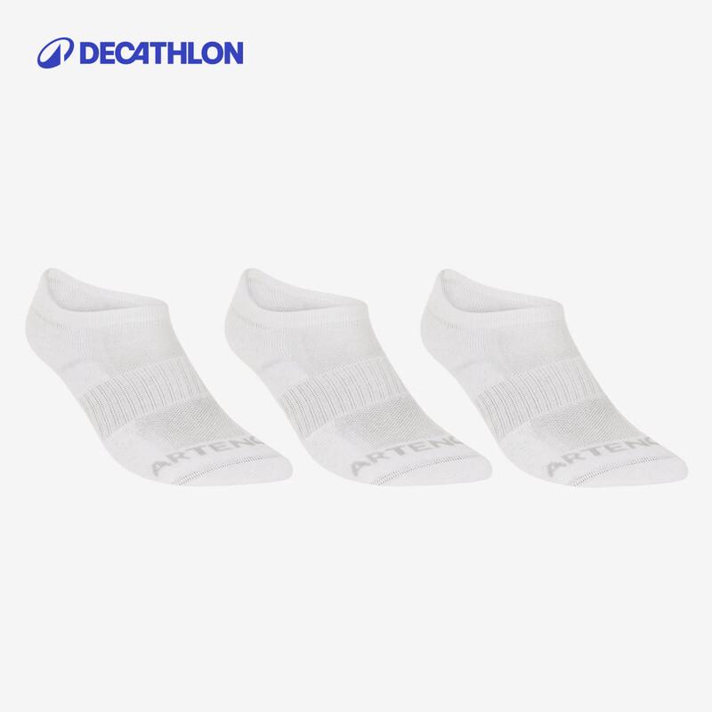 Decathlon RS500 Adult Tennis Badminton Socks 3-Pack