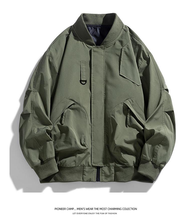 2024 Spring & Autumn Plus Size Men's Trendy Workwear Jacket (M-8XL)