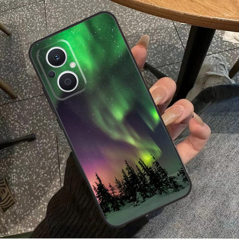 Northern Lights For OPPO Reno 7 8 Lite 8T 14F 13F 11F 12F 10 11 12 13 14 Pro OPPO Find X9 X8 X5 X6 Pro Case