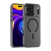 Etui Case Na iPhone 17 Pro Max Magnetic Abrasive MagSafe - Matowe Czarne