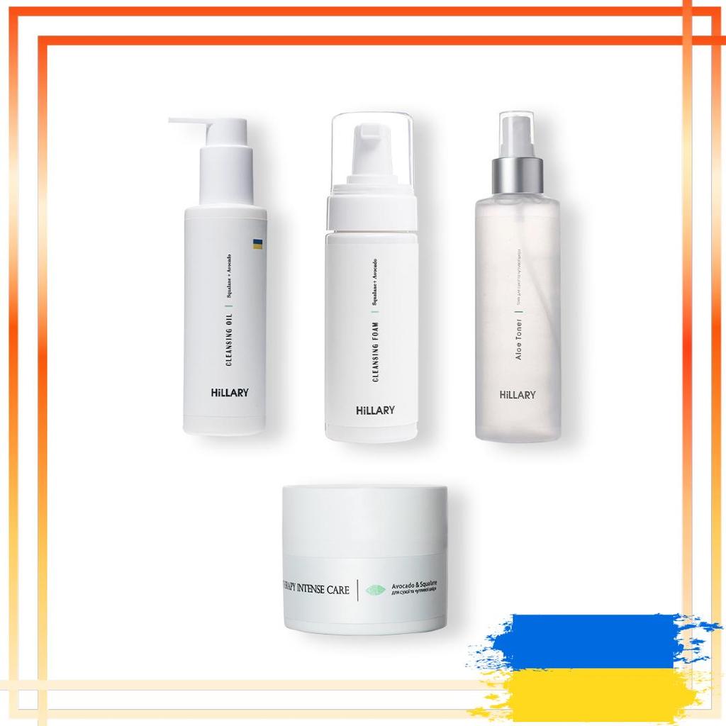 Набор Базового ухода за сухой и чувствительной кожей Dry Skin Basic Care