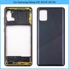 For Samsung Galaxy A31 A315F A315G A315N A315 Phone Middle Frame Bezel A31 Battery Back  Rear Door 
