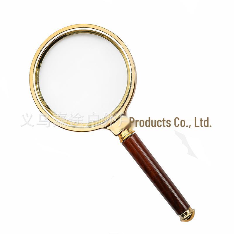 10x High-Definition Handheld Magnifier for Reading and Focusing - Ideal for Children, Students, and Seniors