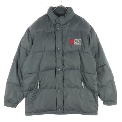 ECKOFUNCTION Long Sleeve Down Jacket L Gray Men's Used