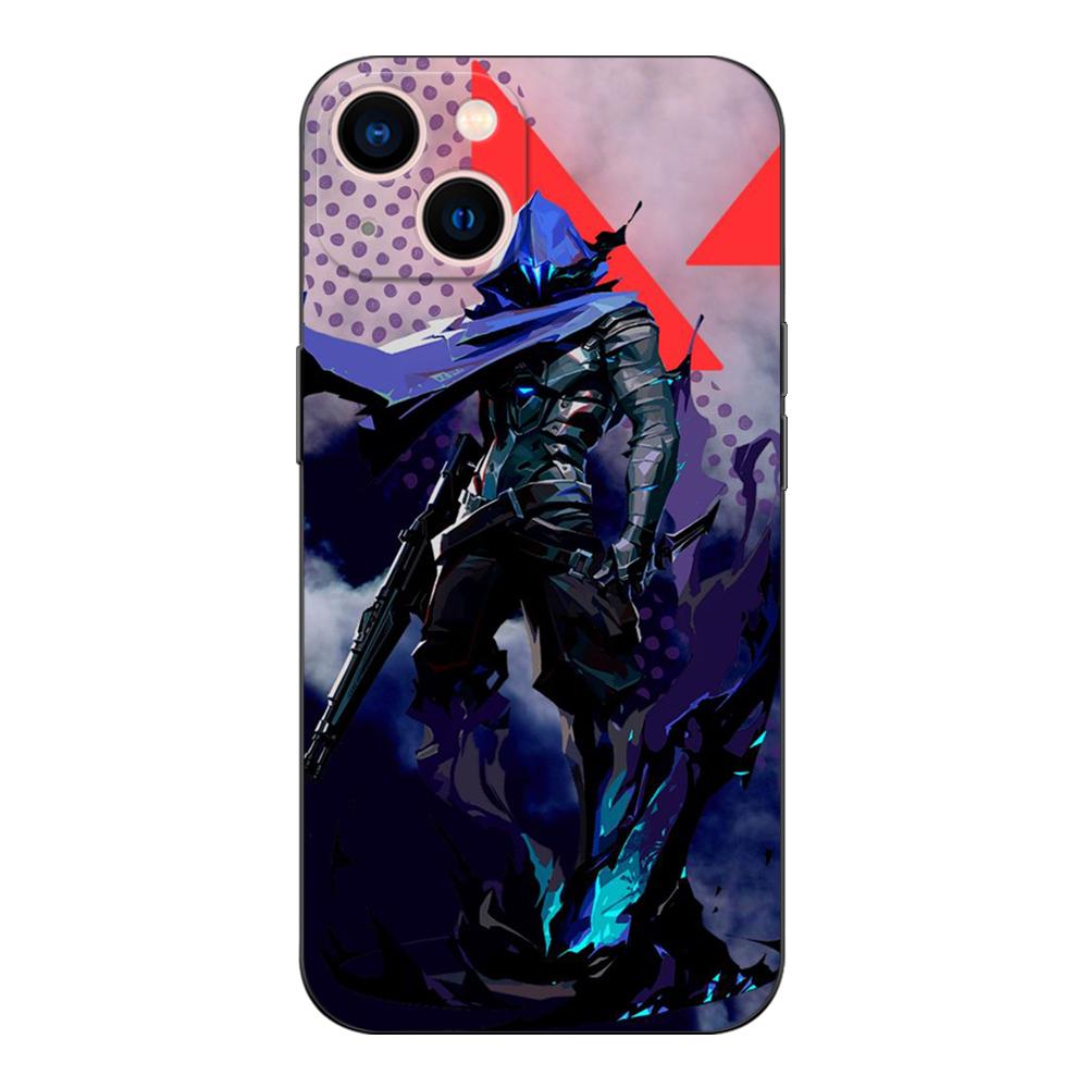 

Черный ТПУ чехол для Huawei Y9S Y6S Y8S Y5P Y7P Y8P y7 Y5 lite Prime 2018 Y6 2019 Обложка ValorantS GameS huawei Y5P