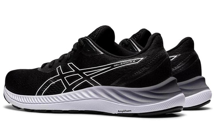 Zapatillas de Mujer ASICS Gel-Excite 8 Negro Blanco (De las mujeres) Blanco negro