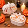 Hollow Out Pumpkins Ghostly Silicone Molds DIY Halloween Craft Storage Box Decoration Resins Ornamentation for Adults