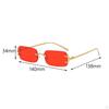 Fashion Rimless Sunglasses Decorative Transparent Eyeglasses Hip Hop Retro Style Tinted Photo Props