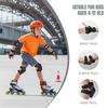 Kids Knee And Elbow Pads With Wrist Guards 6 In 1 Protective Gear Set For Skateboarding Cycling Bmx Bike Scooter Skating Riding