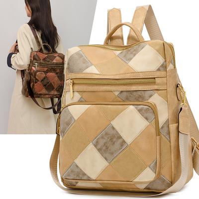 New Models This Year Soft Leather Light Anti-theft Removable Shoulder Strap Advanced Feeling High-capacity Backpack