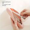 1Pc Portable Dustproof Makeup Organizer, Silicone Cosmetic Organizer Bag, Dustproof Makeup Brush Carrying Case