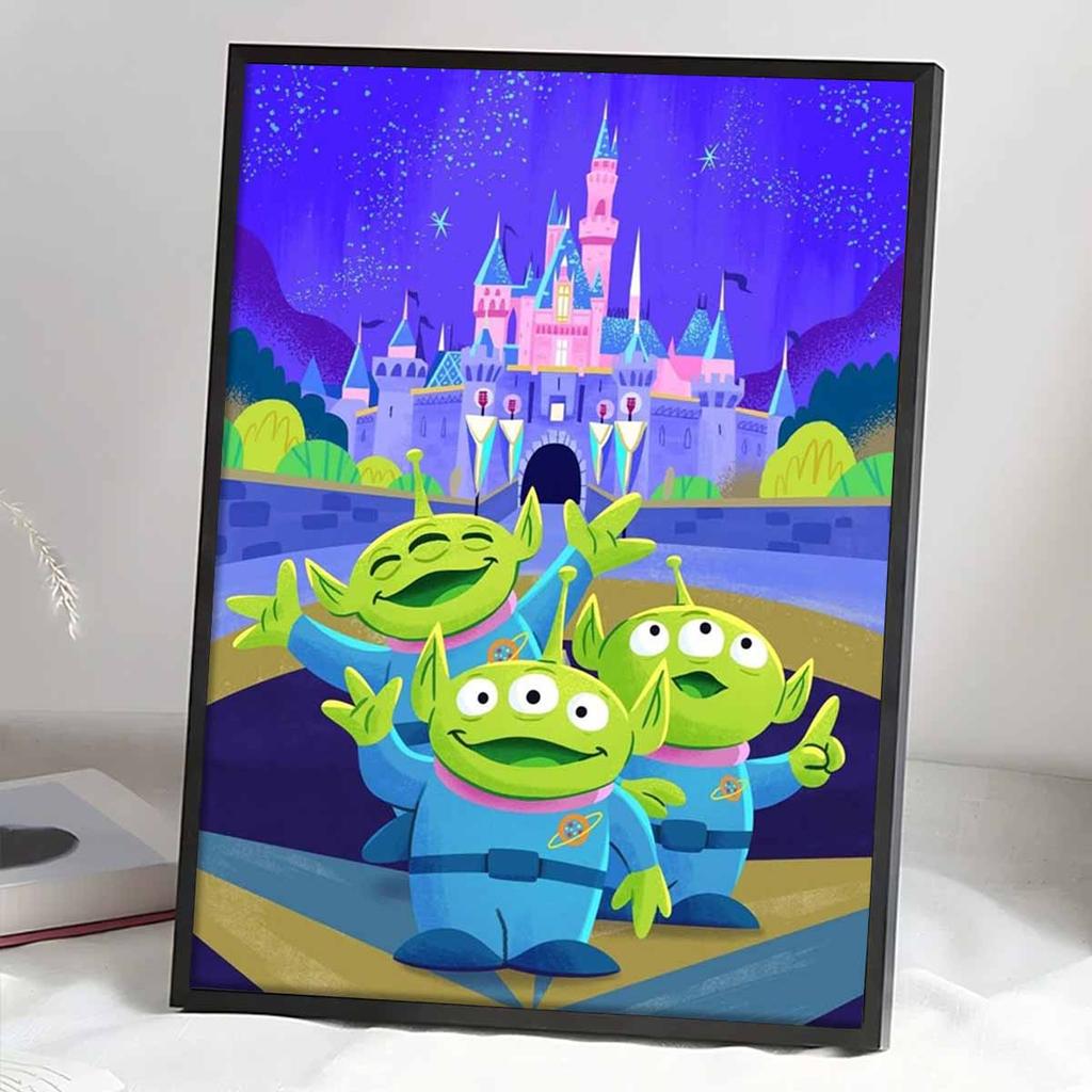 DIY Diamond Painting Three Cute Little Ones Cross Stitch Kit Mosaic Art Diamond Painting Full Circle Diamond Home Decoration