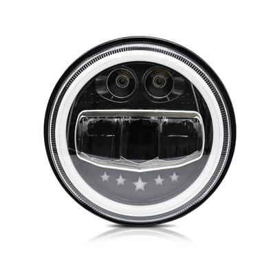 7 Inch Round Led Headlights 6000k/3000k 20000lm Waterproof Aluminum Motorcycle Daytime Running Light