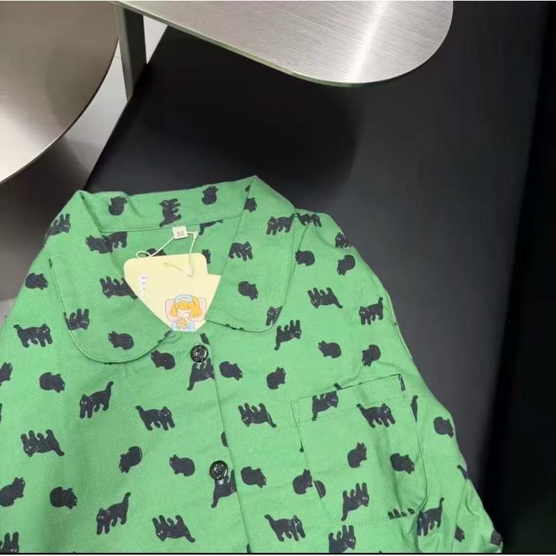 JingJingRS Brushed Cotton Women s Long-Sleeve Pajama Set