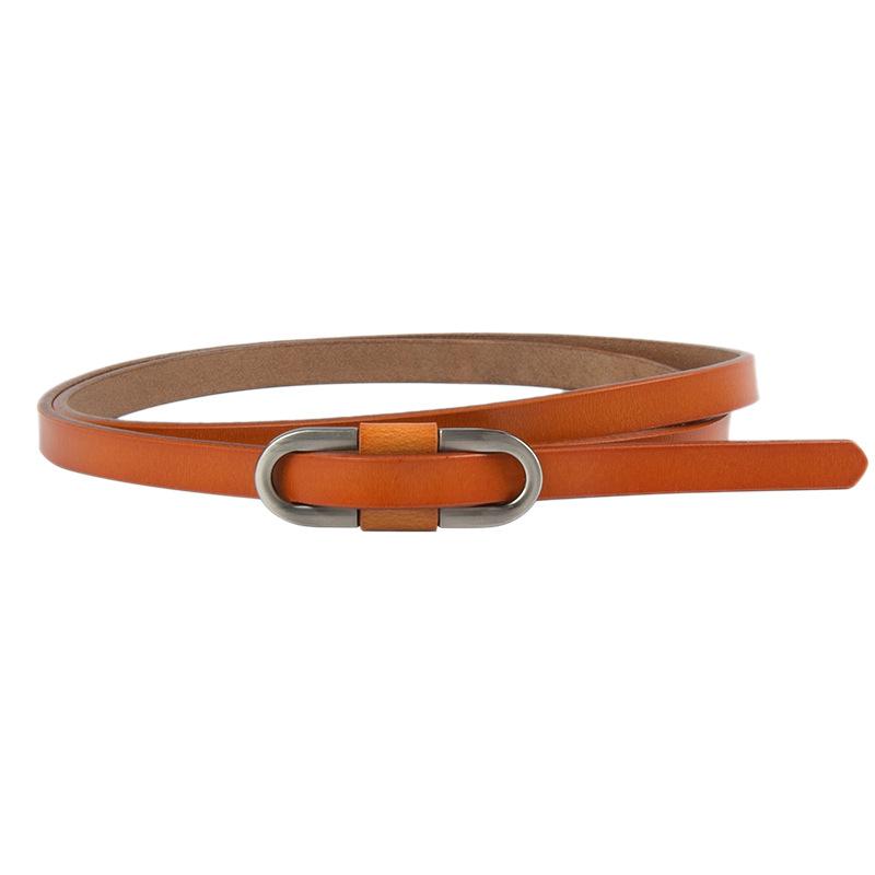 New Style of Women's Lace-up Belt with Knotted Leather Belt with Casual Pants Dress for Women