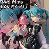 Popular Kawaii Girl Hatsune Miku Anime Figurine Fashion Subclture Miku Action Figurine Christmas Gift Pvc Collection Model Doll Toys