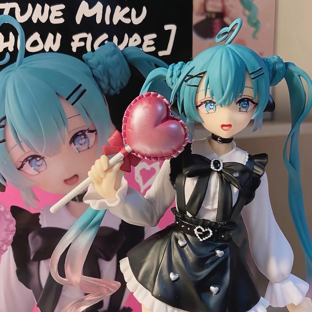 Popular Kawaii Girl Hatsune Miku Anime Figurine Fashion Subclture Miku Action Figurine Christmas Gift Pvc Collection Model Doll Toys