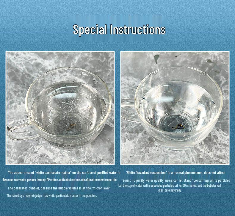 Universal Kitchen Tap Ultrafiltration Water Purifier and Pre-Filter