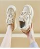 2025 Spring White Korean Style Women's Height-Boost Sneakers Q5615
