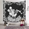 Tapestry The Kissing Lovers Tapestry Wall Hanging Constellation Skeleton Tapestry