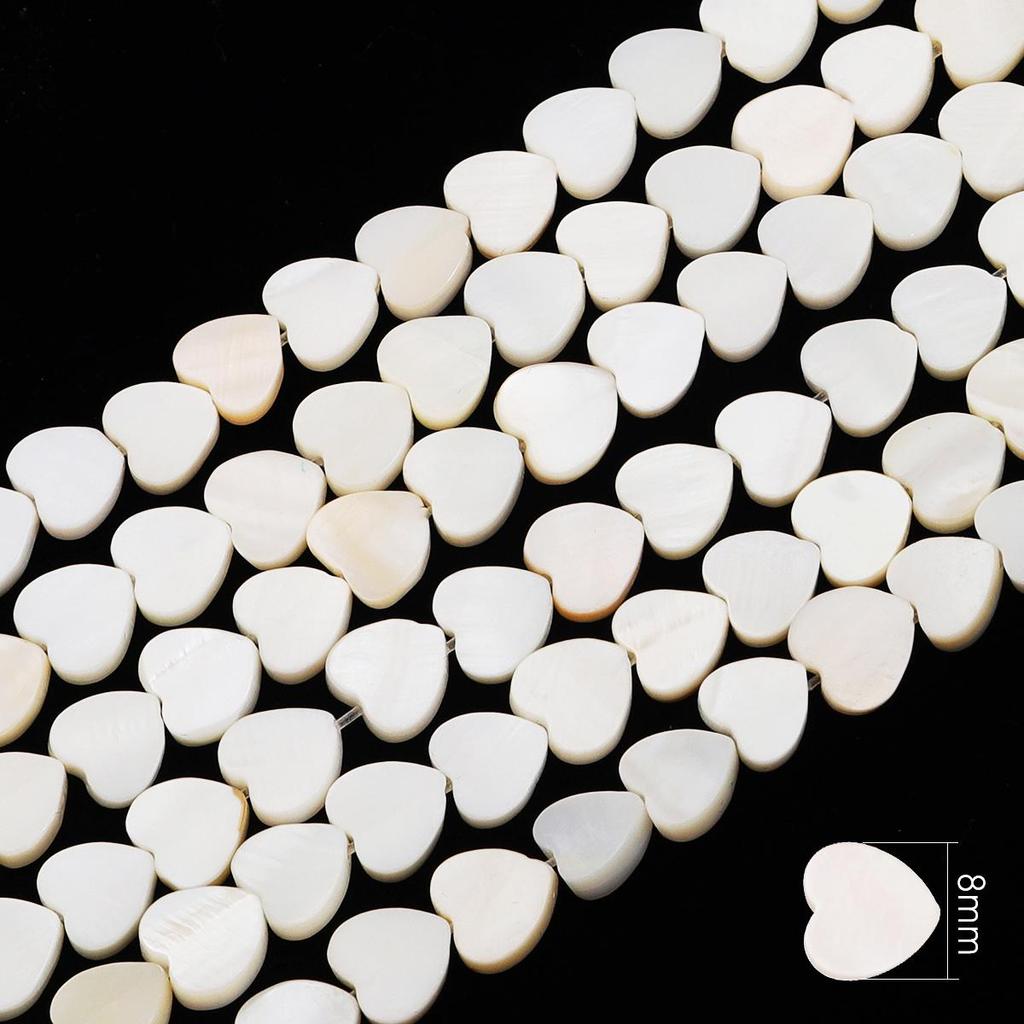 22-115Pcs Natural Freshwater Shellfish Geometry Beads For DIY Necklace Bracelet Earrings Jewelry Making