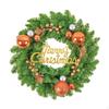 Christmas Door Wreath Artificial Garland Hanging Decoration for Wall