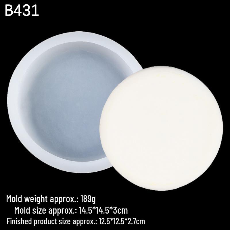 Runde Silikonform für Oreo Mousse Kuchen - 3/4/6 Zoll Größen