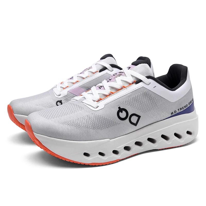 Herren Damen Bequeme Schuhe Unisex Atmungsaktives Mesh Laufen auf Ultraleicht Outdoor Laufen Freizeit Sneaker Wolken Schuhe 2026 Neu 36 gray