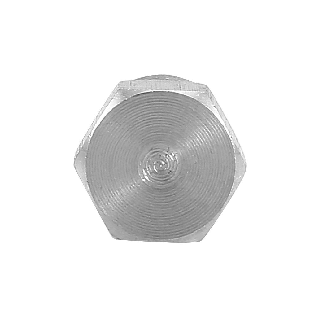 Male Thread Stainless Steel Pipe Countersunk Plug Hex Head Socket Pipe Fittings(PT1 8 2PCS)