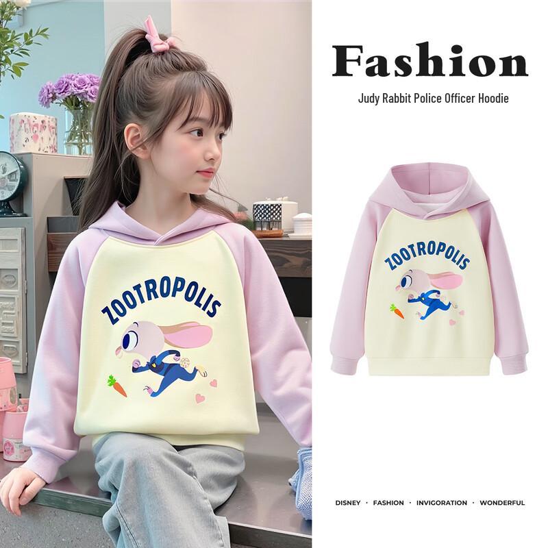 Disney Zootopia Girls Round Neck Sweatshirt 140