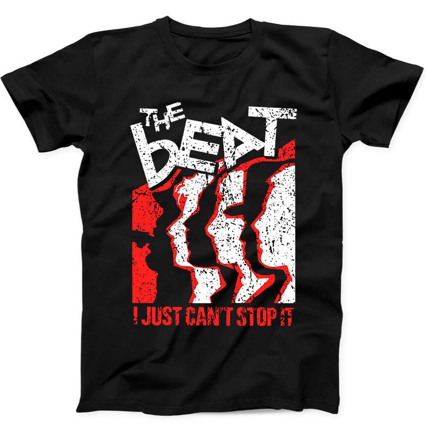 

The Beat The English Beat I Just Cant Stop Music Gift Black Tee T Shirt 203 4XL