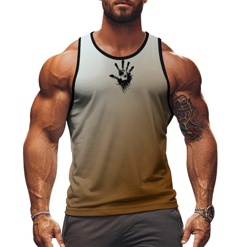 3D Printed Sports Vest Summer Men Y2k Sleeveless Men's Top Oversized Tank Fashion Streetwear T Shirt