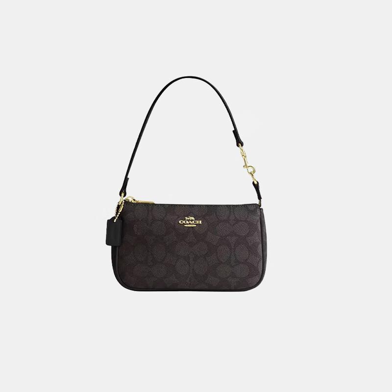 Сумка на плечо COACH Nolita 19 из канвы с фирменным узором